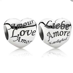 AUTHENTIC Pandora Amour Love Charm